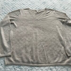 Eileen Fisher 100% Linen Sweater